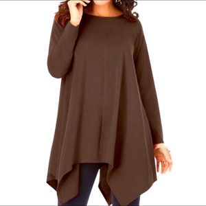 Ultimate handkerchief hem tunic top!